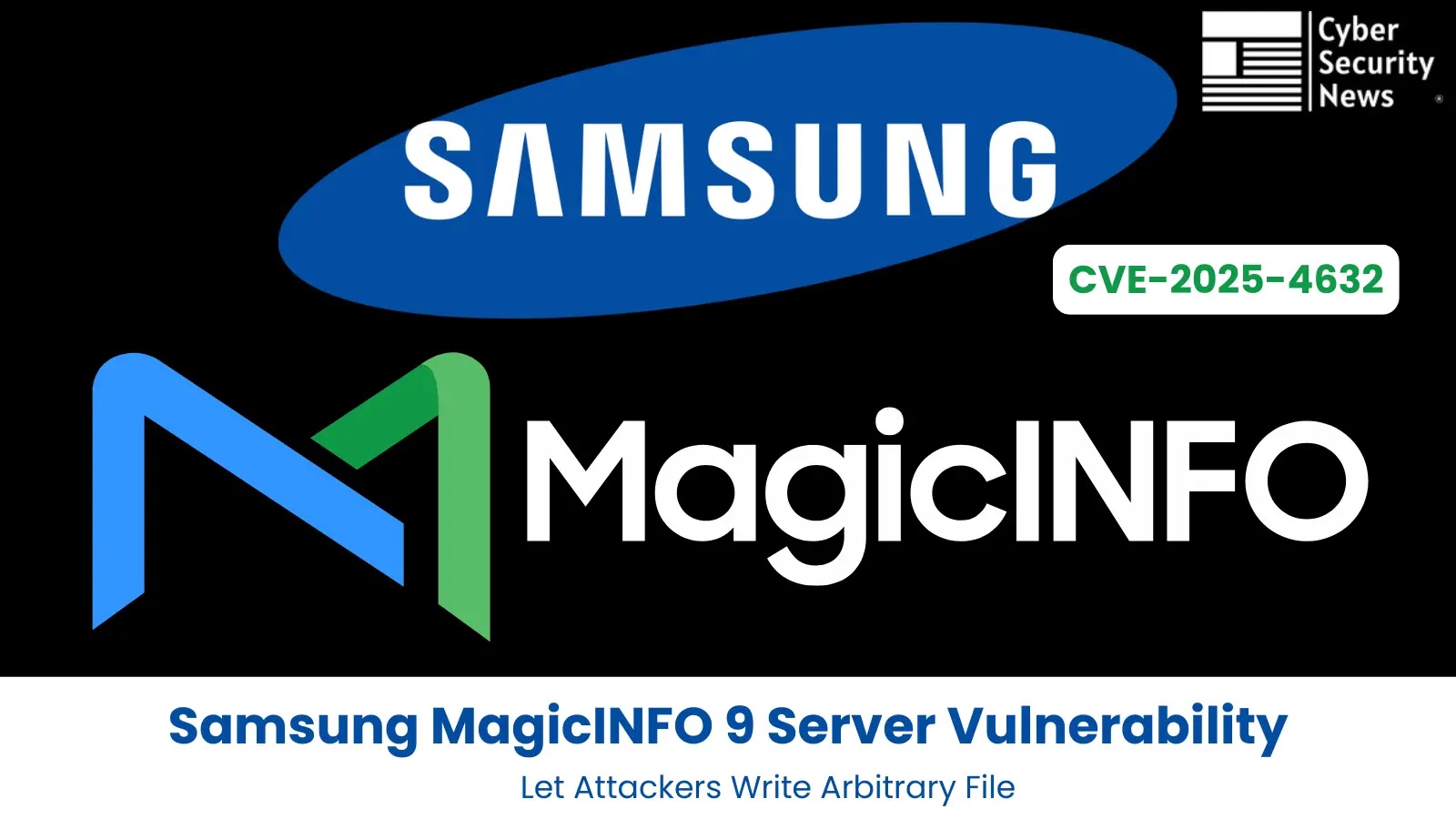 Samsung MagicINFO 9 Server Vulnerability Let Attackers Write Arbitrary File Samsung MagicINFO 9 Server Vulnerability Let Attackers Write Arbitrary File