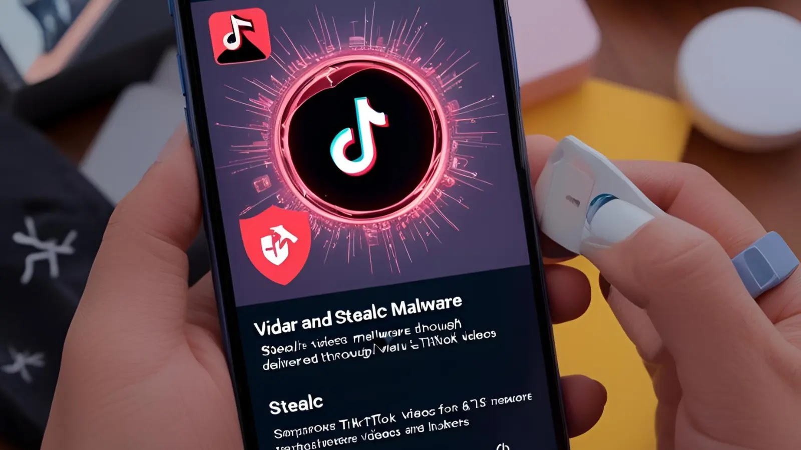 Vidar and StealC Malware Delivered Through Viral TikTok Videos by Hackers