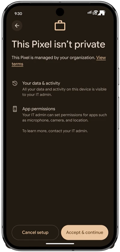 Android Enterprise update puts mobile security first
