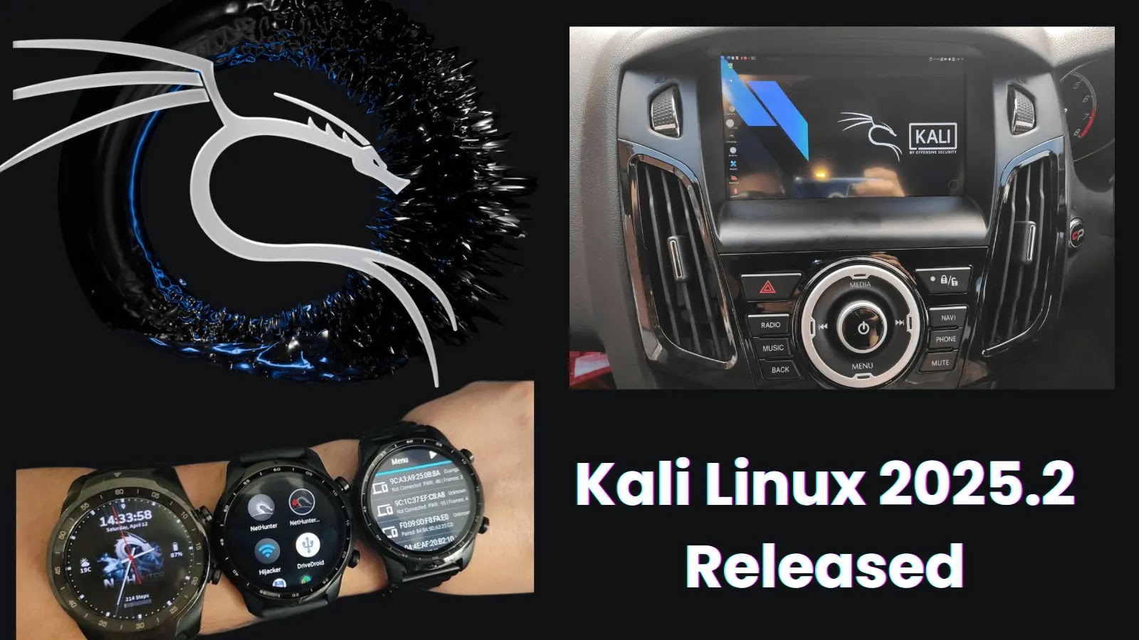 New Tools, Smartwatch and Car Hacking Added