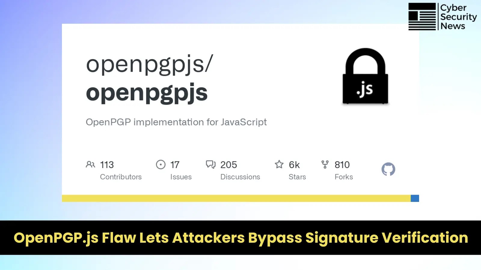 OpenPGP.js Vulnerability Allows Attackers to Bypass Message Signature Verification