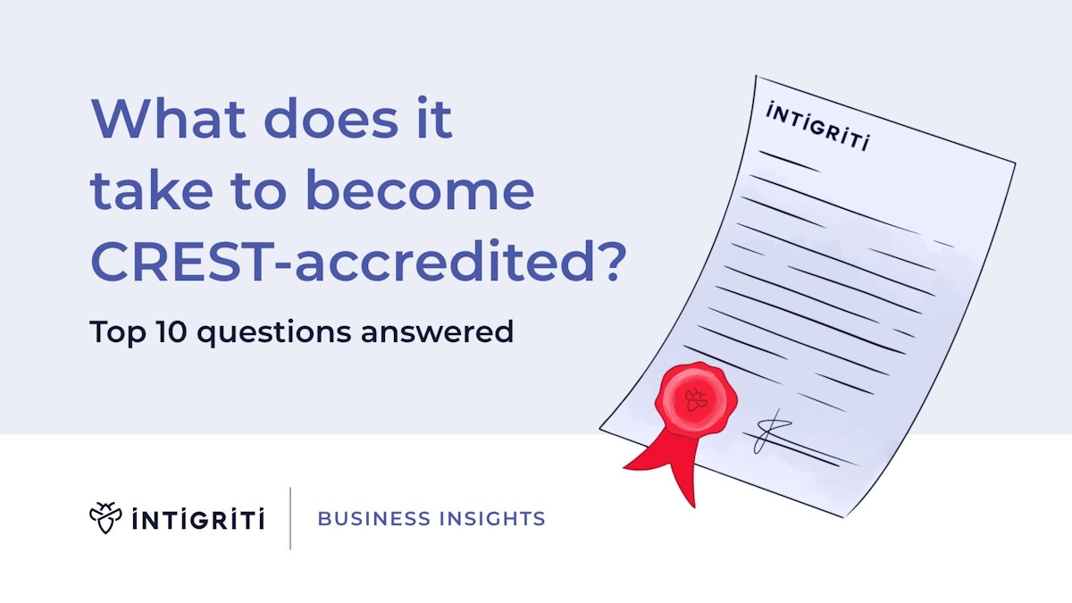 What does it take to become CREST-accredited? Top 10 questions answered. What does it take to become CREST-accredited? Top 10 questions answered.