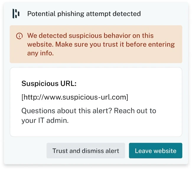 Dashlane’s AI model alerts businesses to phishing risks