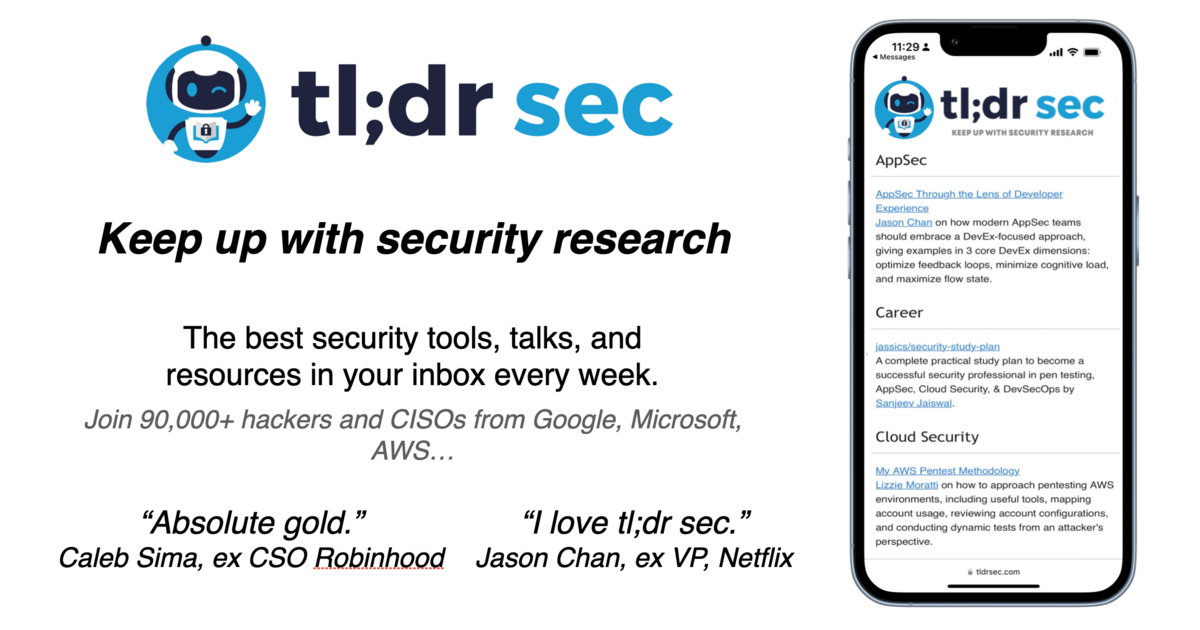 [tl;dr sec] #282 - Weaponizing Dependabot, Ultimate Guide to JWT Vulnerabilities, Multi-Agent Automated Vulnerability Discovery