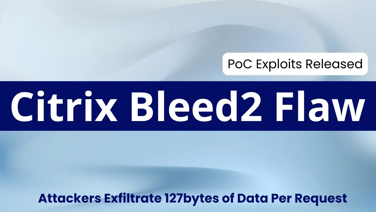 127 Bytes Exfiltrated Per Request