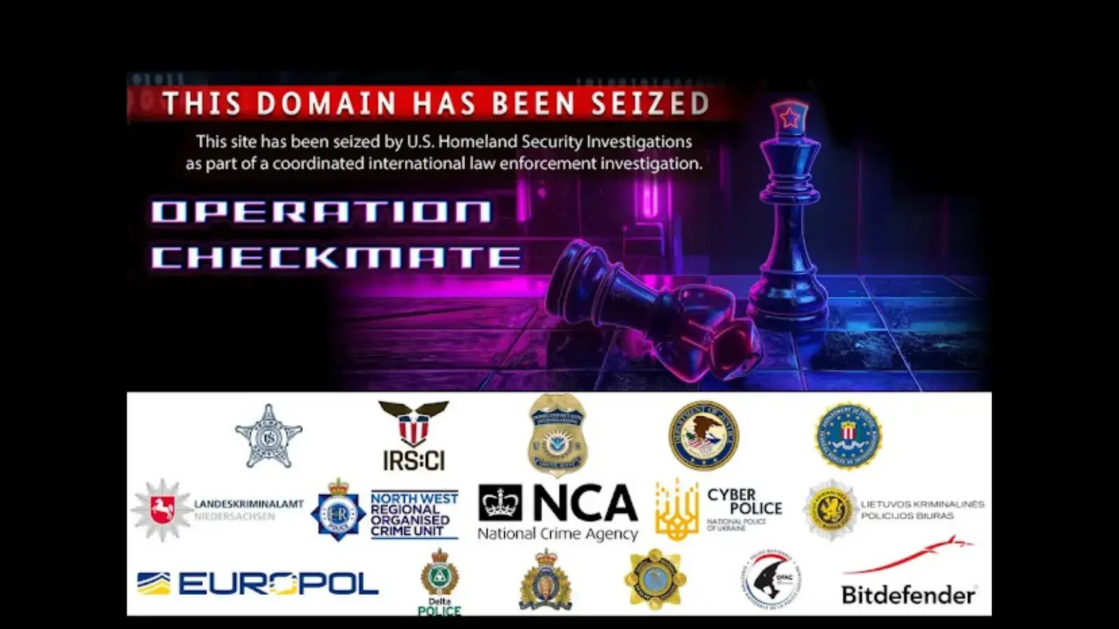 BlackSuit Ransomware Infrastructure Seized by Authorities BlackSuit Ransomware Infrastructure Seized by Authorities