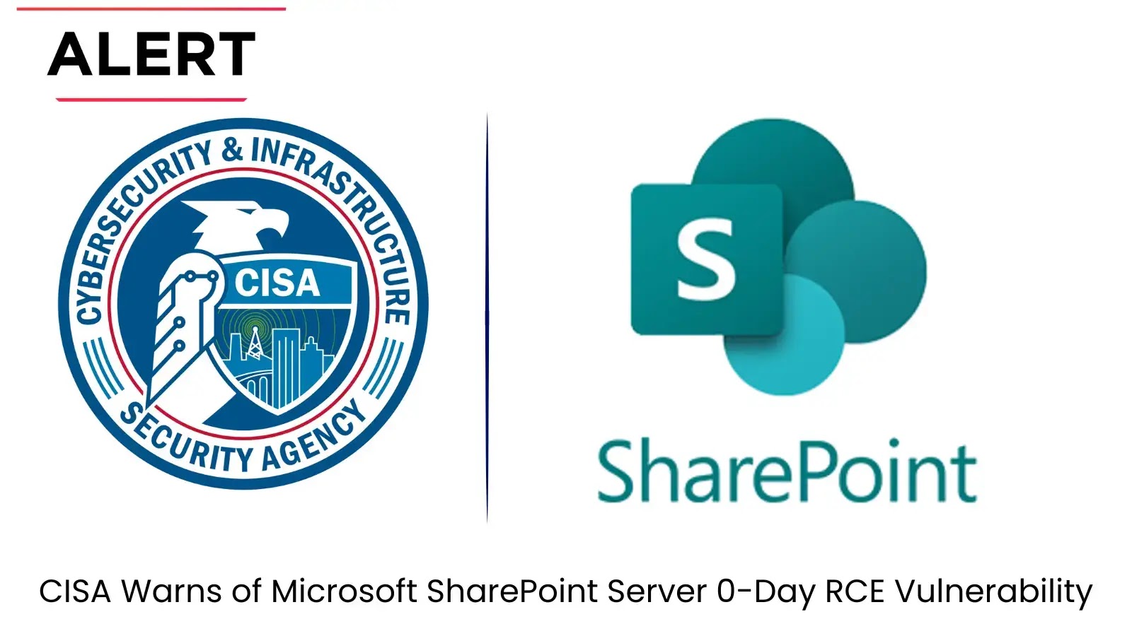 CISA Issues Alert on Microsoft SharePoint 0-Day RCE Exploited in Attacks CISA Issues Alert on Microsoft SharePoint 0-Day RCE Exploited in Attacks