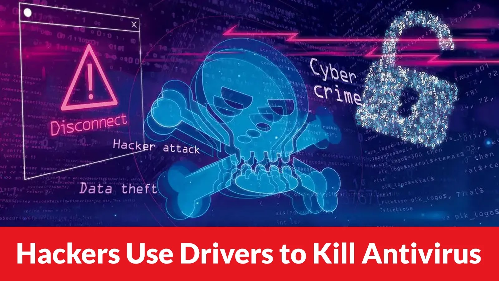 Hackers Use Legitimate Drivers to Kill Antivirus Processes and Lower The System’s Defenses