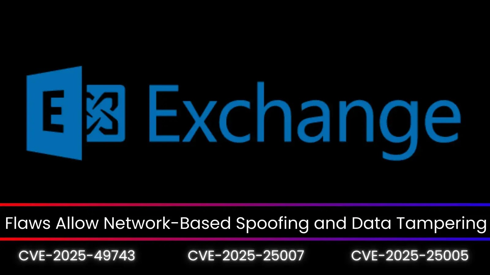 Microsoft Exchange Server Flaws Allow Network-Based Spoofing and Data Tampering