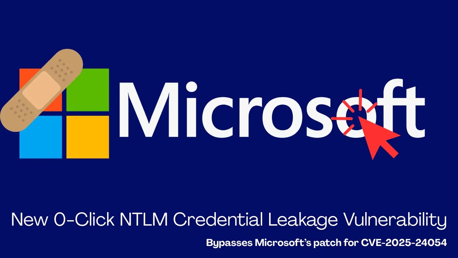 New Zero-Click NTLM Credential Leak Exploit Bypasses Microsoft Patch for CVE-2025-24054