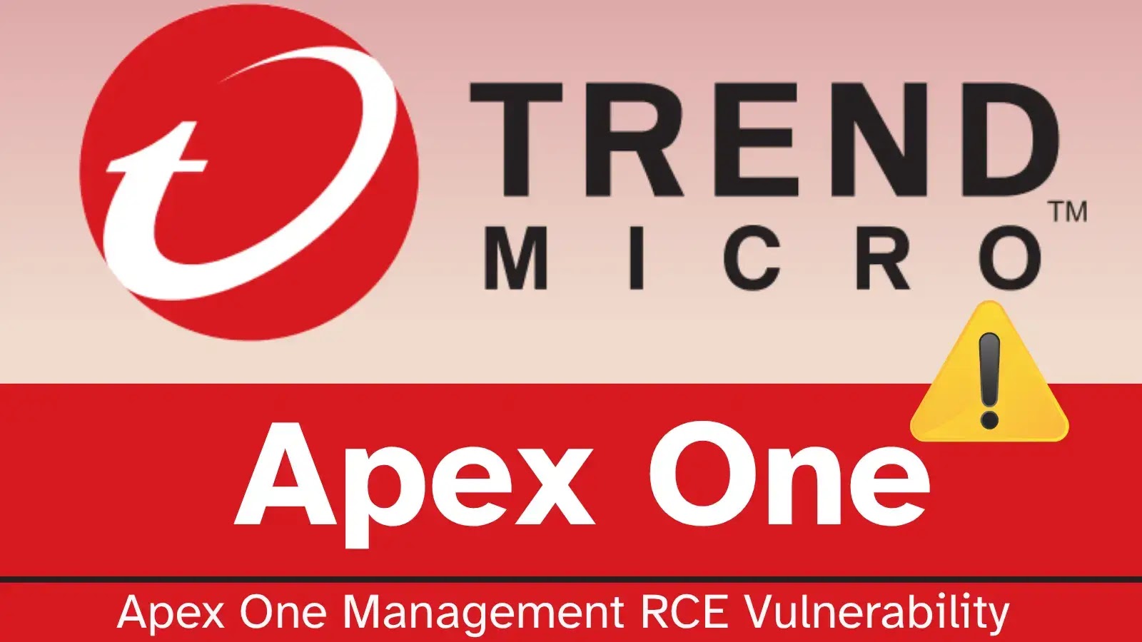Trend Micro Apex One Hit by Actively Exploited RCE Vulnerability