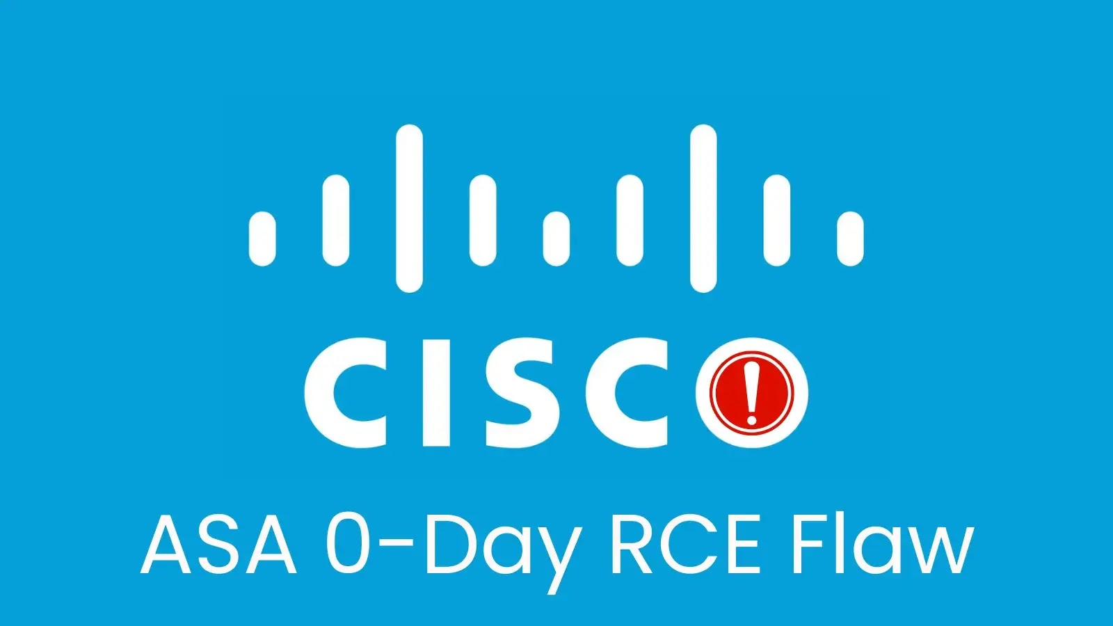 Cisco ASA 0-Day RCE Flaw Actively Exploited in the Wild