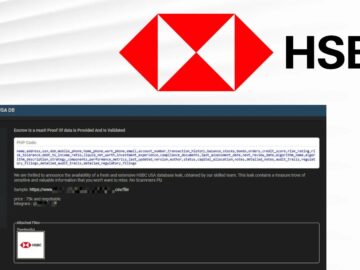 Hackers Allegedly Claim Breach Of HSBC USA Customers' Records Including Financial Details