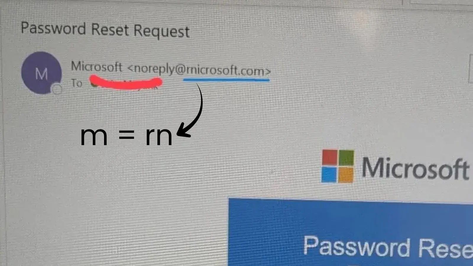 Attackers Swap ‘m’ with ‘rn’ in Microsoft.com to Trick Users