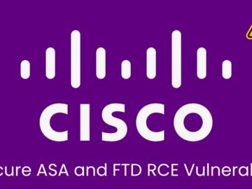 Cisco Confirms Active Exploitation of Secure ASA and FTD RCE Vulnerability