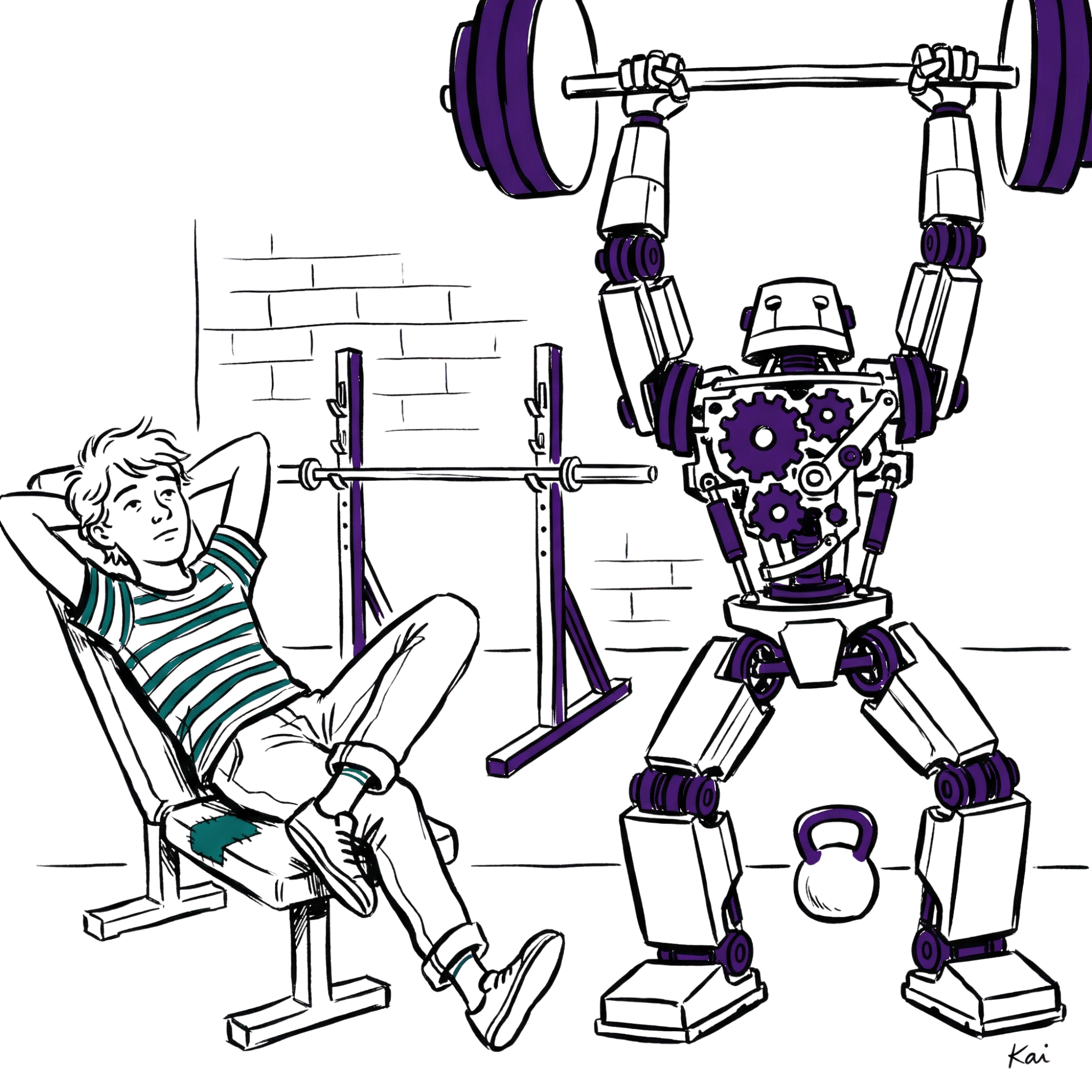 Keep the Robots Out of the Gym