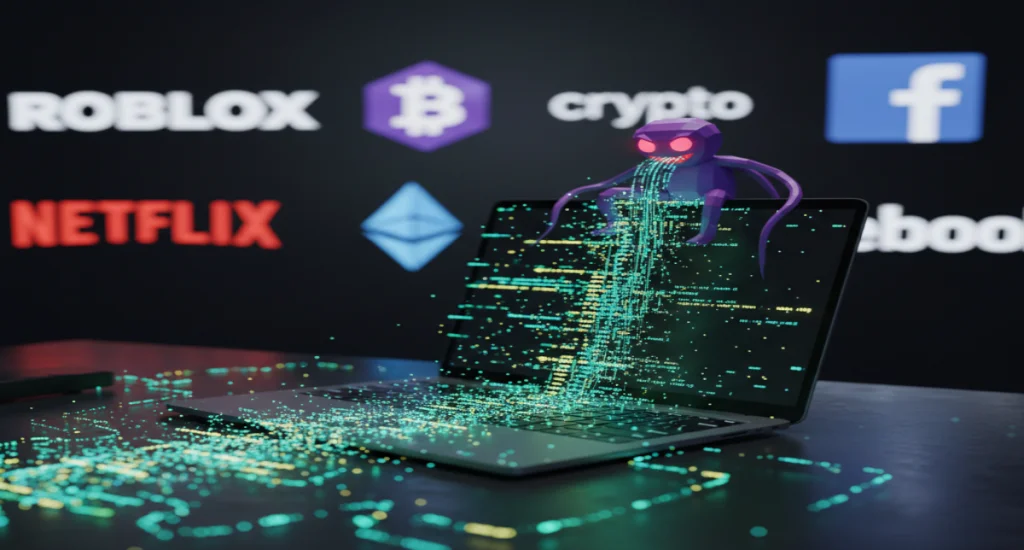 149M Logins from Roblox, TikTok, Netflix, Crypto Wallets Found Online