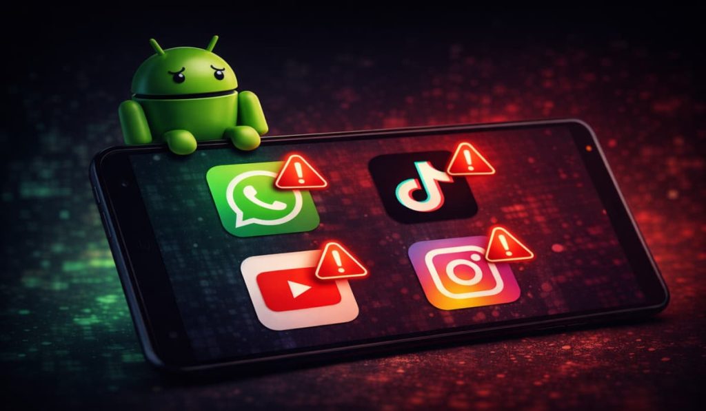 Arsink Spyware Posing as WhatsApp, YouTube, Instagram, TikTok Hits 143 Countries