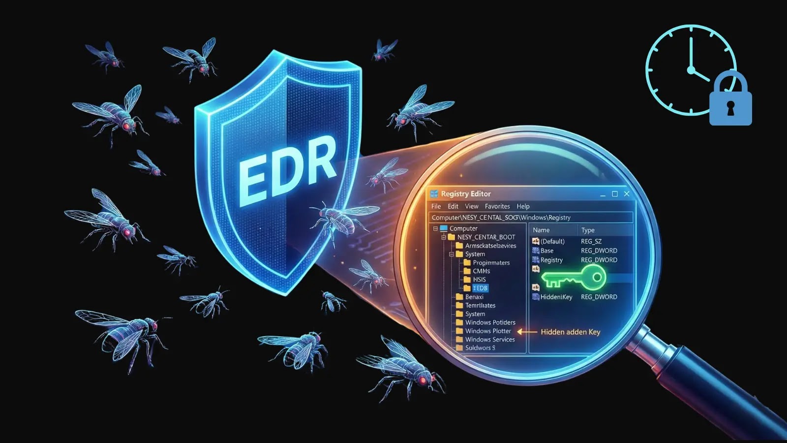 Swarmer Tool Evading EDR With a Stealthy Modification on Windows Registry for Persistence