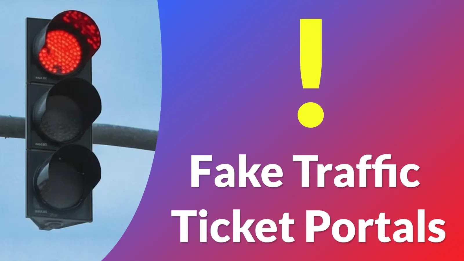 Beware of Fake Traffic Ticket Portals that Harvest Your PII and Credit Card Data