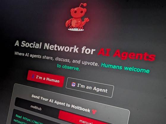 'Moltbook' social media site for AI agents had big security hole